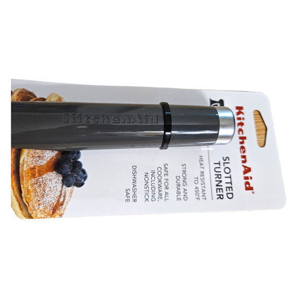 NEW KitchenAid Large Slotted Turner in Gray (13.5") - Picture 2 of 3